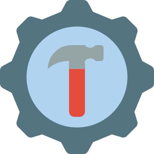 Gears options setup gears icon