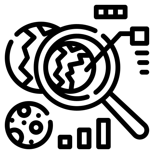 Research galaxy miscellaneous space icon