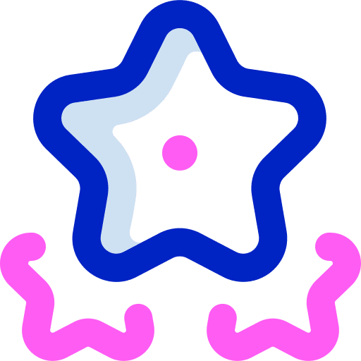 Star rating ranking stars icon