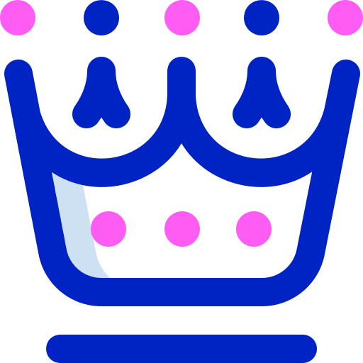 Crown sports and competition win queen icon Crown sports and competition win queen icon