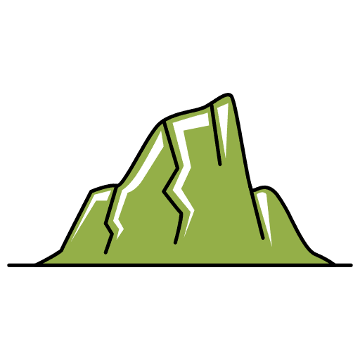 Mountain mountain nature altitude icon
