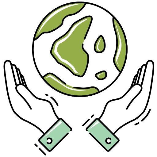 Planet earth esg planet earth protect the planet icon