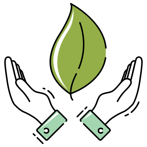 Protecting ecology and environment environmental protection protecting icon