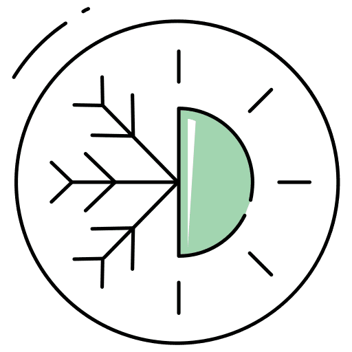 Season summer winter sun icon