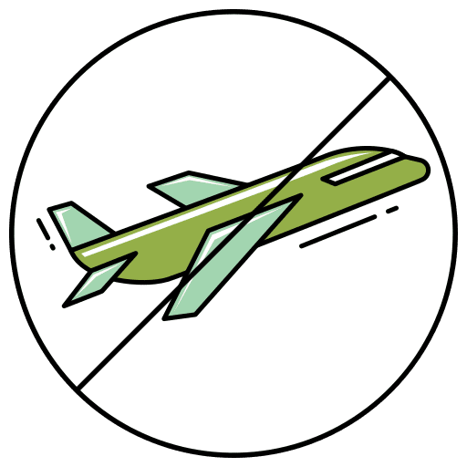 Airplane flying airplane flying travel ecology and environment icon