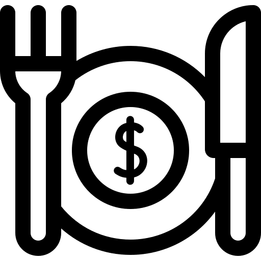 Cost living expense cost icon Cost living expense cost icon