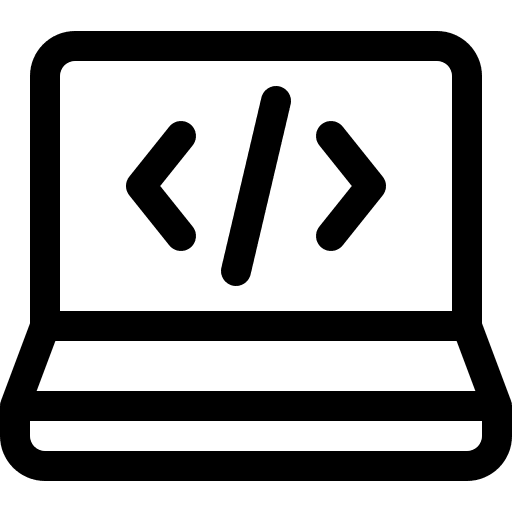 Developer screen seo and web ui icon
