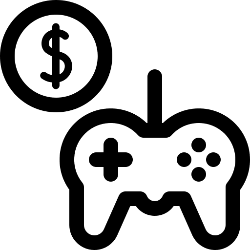 Video game video game dollar entertainment icon Video game video game dollar entertainment icon