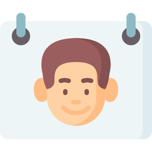 Calendar celebration time and date schedule icon