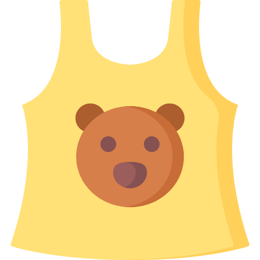 Shirt teddy bear kid and baby baby clothes icon Shirt teddy bear kid and baby baby clothes icon