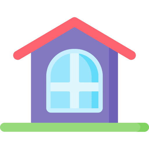 House home construction property icon House home construction property icon