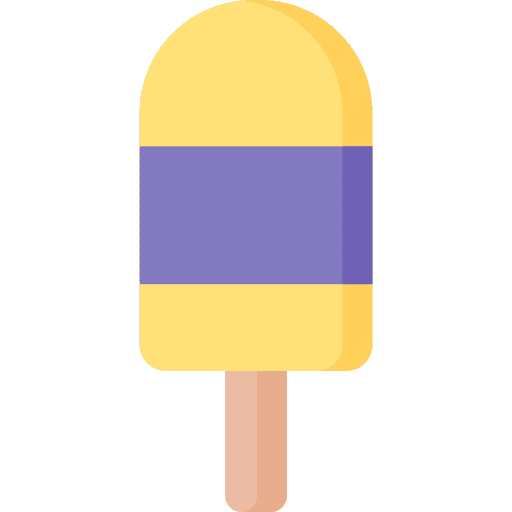 Ice pop food and restaurant stick ice cream icon Ice pop food and restaurant stick ice cream icon