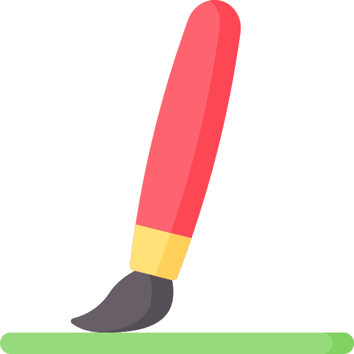 Paint brush art and design edit tools painter icon Paint brush art and design edit tools painter icon