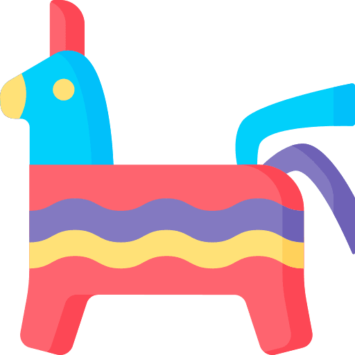 Piñata mexico birthday and party cultures icon Piñata mexico birthday and party cultures icon
