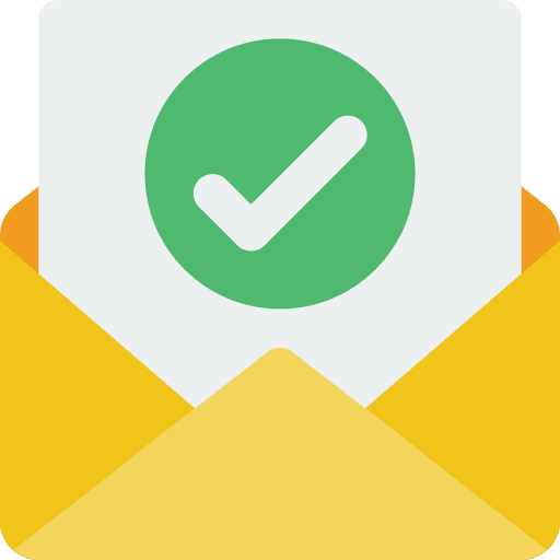 Email communications mail document icon