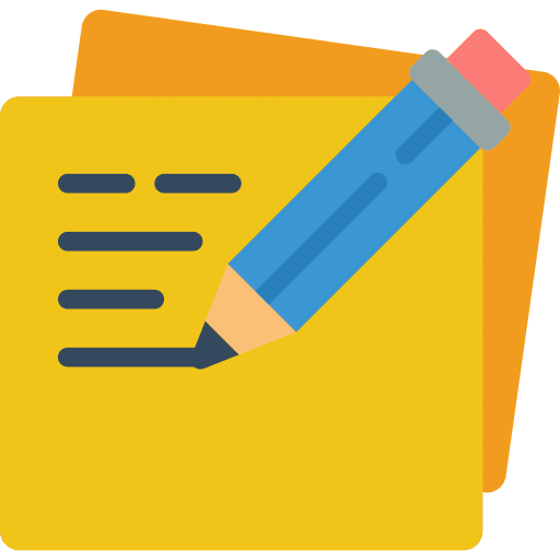 Planning note planning organization icon