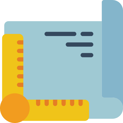 Blueprint education planning plan icon