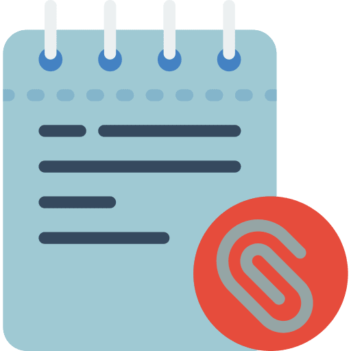 Notes notes ui appendix icon
