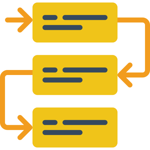 Timeline analytics comment infographic icon