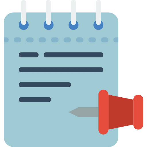 Push pin miscellaneous office material thumbtack icon