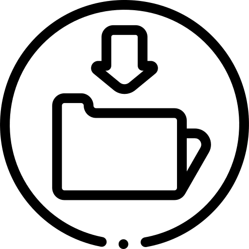 Save folder ui interface icon Save folder ui interface icon