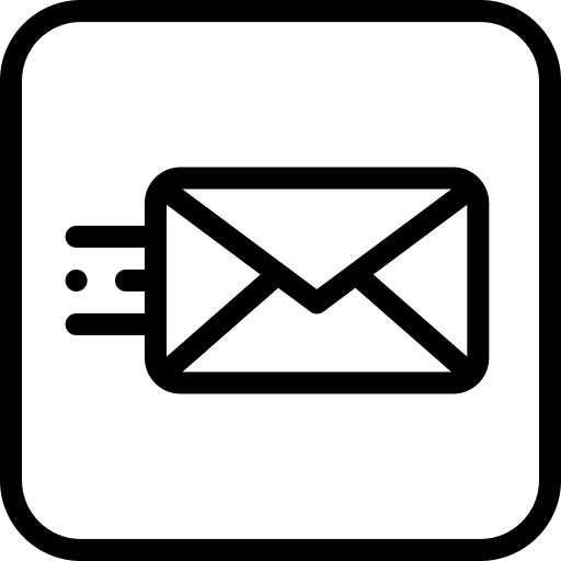 Send send email communications icon Send send email communications icon