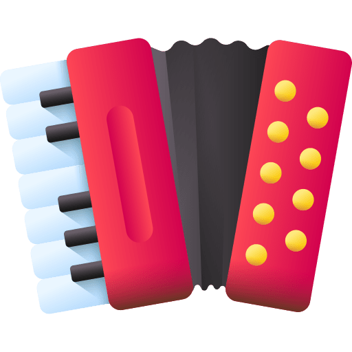 Accordion orchestra music instrument string instrument icon Accordion orchestra music instrument string instrument icon