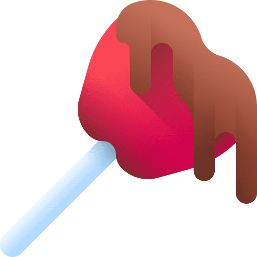 Caramel apple food and restaurant caramel apple dessert icon