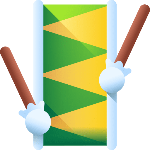 Drum celebration carnival festive icon Drum celebration carnival festive icon
