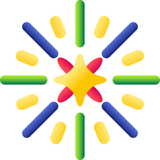 Firework celebration illumination firework icon Firework celebration illumination firework icon