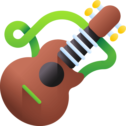 Ukulele music and multimedia string instrument ukulele icon Ukulele music and multimedia string instrument ukulele icon