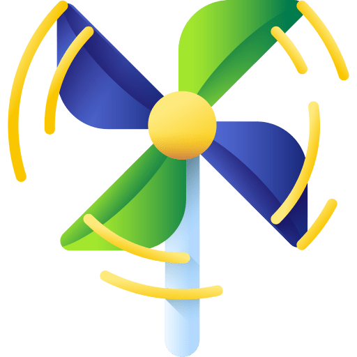 Windmill windmill paper spring icon Windmill windmill paper spring icon