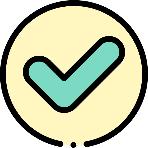 Accept approve web button check icon