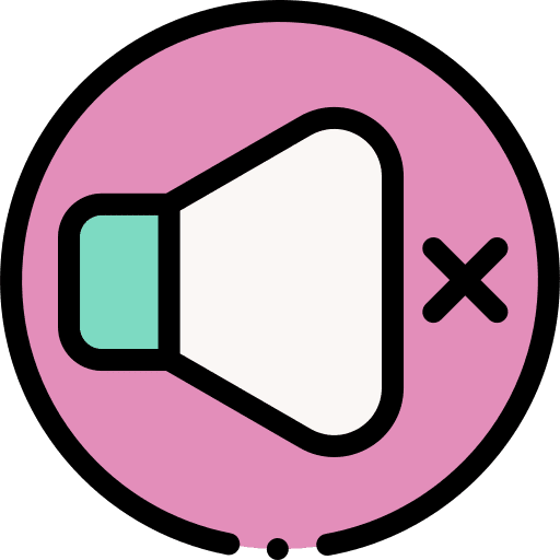 Mute mute music interface icon Mute mute music interface icon