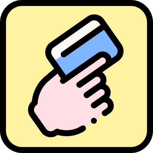 Pay hand pay financial icon Pay hand pay financial icon