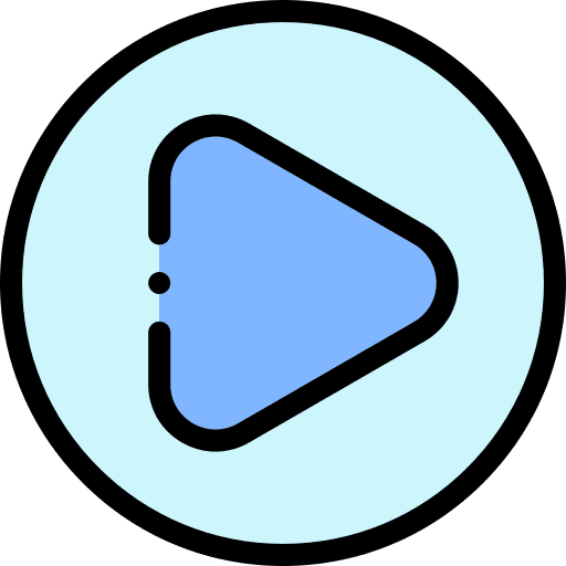 Play begin interface web button icon Play begin interface web button icon