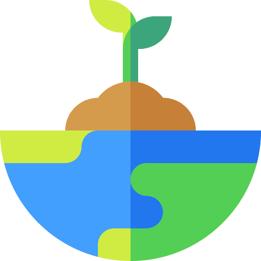 Ecology planet growth ecology and environment icon