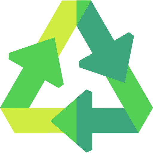 Recycling nature shapes and symbols recycle icon Recycling nature shapes and symbols recycle icon