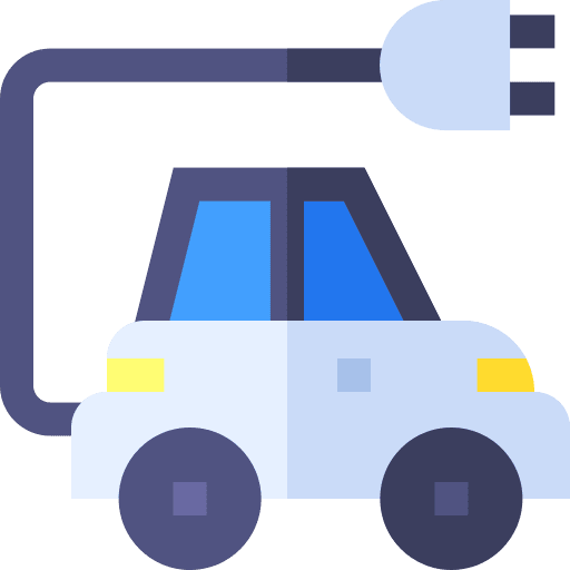 Electric car transportation auto eco friendly icon Electric car transportation auto eco friendly icon