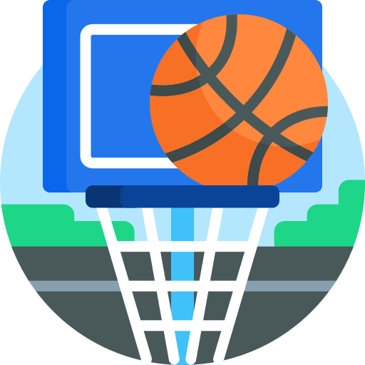 Basketball equipment sports and competition basketball icon