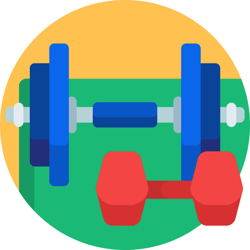 Dumbbells fitness equipment dumbbells icon