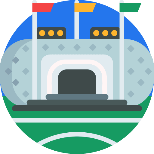 Arena sports stadium sports and competition field icon Arena sports stadium sports and competition field icon