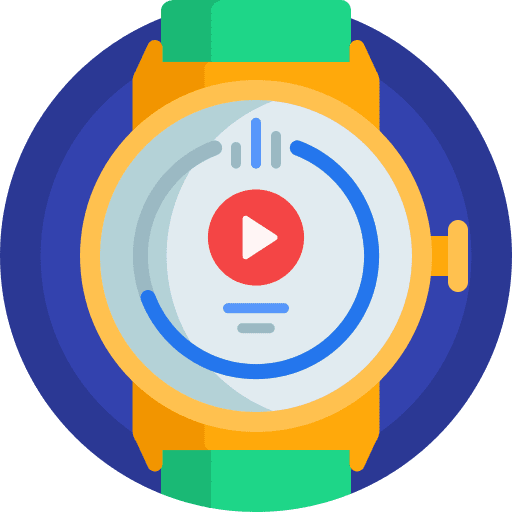 Smartwatch smartwatch play button wearable icon Smartwatch smartwatch play button wearable icon