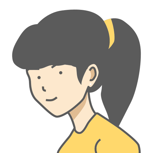 Ponytail yellow female beauty icon