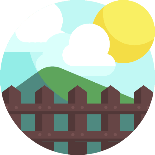 Landscape nature country sun icon Landscape nature country sun icon