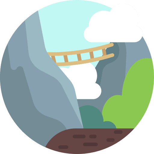Mountain nature scenery landscape icon Mountain nature scenery landscape icon
