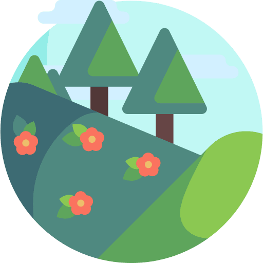 Nature tree flower pine icon Nature tree flower pine icon