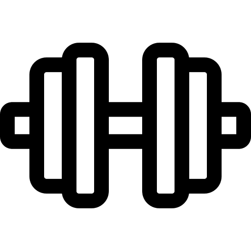 Gym competition sport training icon Gym competition sport training icon