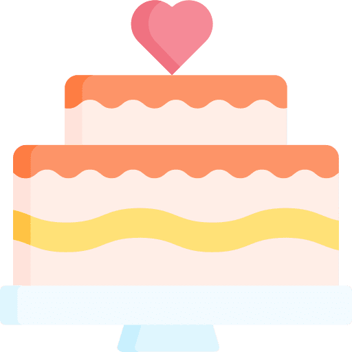 Wedding cake love and romance romance love icon Wedding cake love and romance romance love icon