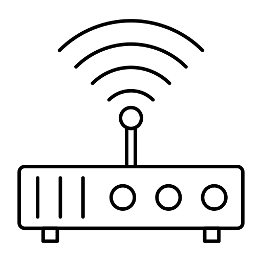 Modem modem connectivity wifi router icon